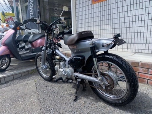 ☆10万円 リトルカブ50 4速 セル付き カスタム！カブ ホンダ 原付 AA01