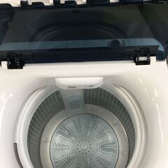 ①新生活応援！ハイアール Haier 洗濯機 JW-U45HK しわケア脱水 2023年製 高年式 4.5kg 全自動洗濯機 新型・3Dウイングパルセーター 一人暮らし ファミリータイプ クリーニング済 堺市 石津【ジャングルジャングルサカイ石津店】