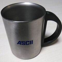 【売却済】マグカップ　ASCII