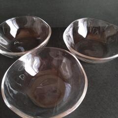 中古 ガラス小鉢 3個