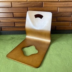 木製　座椅子