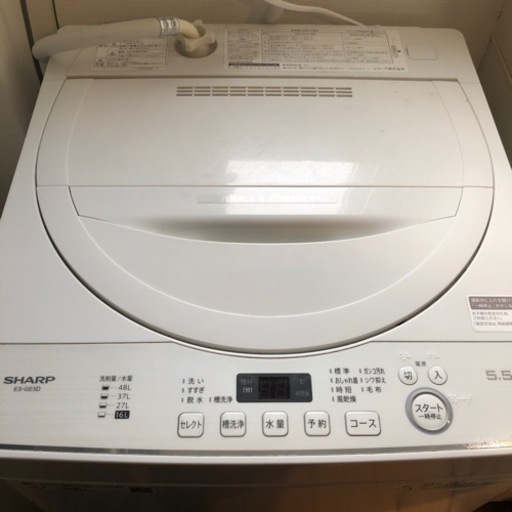 洗濯機 SHARP ES-GE5D