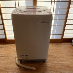 シャープ　SHARP 洗濯機　ES-G4E2-P ピンク