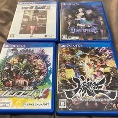 PS VITA 本体 ソフト4本&16GBメモリースティック付き
