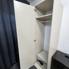 IKEA イケア　収納棚　ロッカー　白　ホワイト　オフィス家具