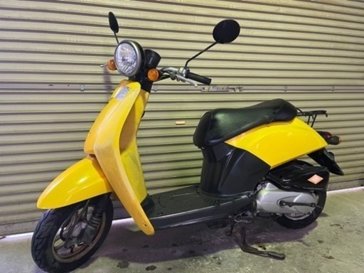 【売約済】実働 BT新品 バリ溝 ホンダ AF61 トゥデイ 4スト 原付 バイク スクーター イエロー