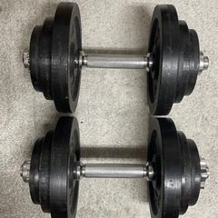  ダンベルセット　20kg×2  スポーツ フィットネス、トレーニング