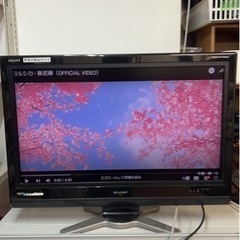 中古品 テレビ SHARP AQUOS LC-32D30