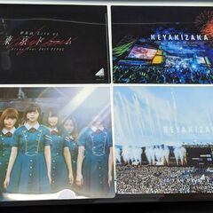 ☆欅坂４６ノベルティ　クリアファイル　Ａ５サイズ　４枚　中古品　...