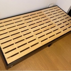 ニトリ　木製すのこベッドフレーム（シングル）