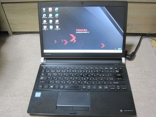 2台目 特典あり❗Win11 Pro 最新バージョン東芝TOSHIBA dynabook R73/J Core i3-7100U メモリ8GB M.2 SSD128GB Office2021 Bluetooth Webカメラ 無線