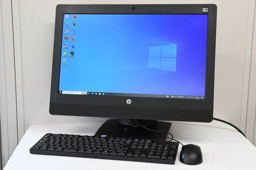 【予定者あり】高速起動 Core i3-7100T HP ProOne 600 G3 SSD128GB HDD500GB メモリ8GB DVD-ROM Wi-Fi Windows10 Office2019