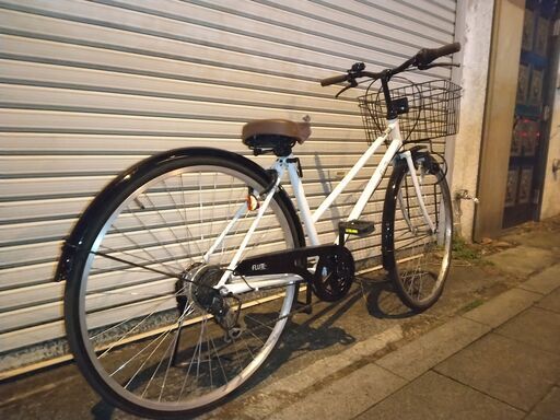 自転車 27インチ 軽快車 6段変速 自転車 27インチ 6段変速 オートライト」