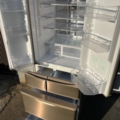 フレンチドア■シャープ 6ドア冷凍冷蔵庫 465L■SHARP SJ-XF47Y-T 6ドア冷蔵庫 プラズマクラスター搭載