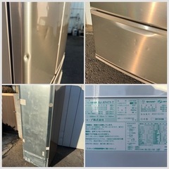 フレンチドア■シャープ 6ドア冷凍冷蔵庫 465L■SHARP SJ-XF47Y-T 6ドア冷蔵庫 プラズマクラスター搭載