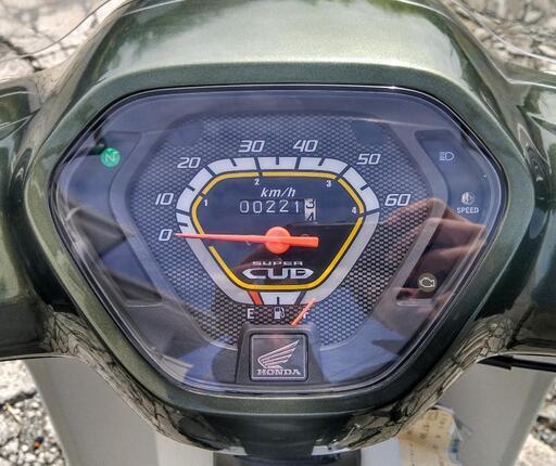 ホンダ スーパーカブ50 AA04 走行約300km 純正オプションリヤボックス