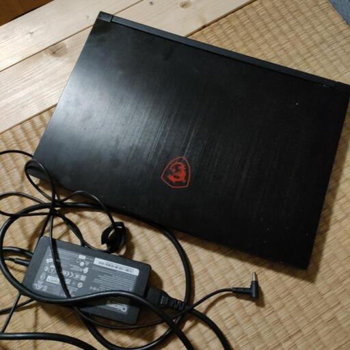 【取引中】【ジャンク】MSI ゲーミングノートpc