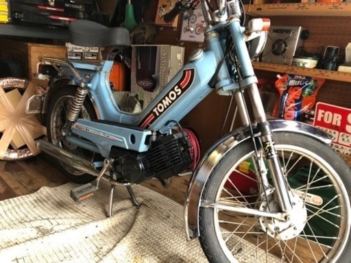 トモス　TOMOS tomos スカイブルー　純正