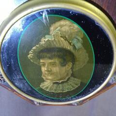 貴重 USA セストーマス製 中世の騎士 貴族絵 古い八角時計