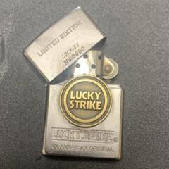 zippoラッキーストライクLUCKY STRIKE シリアルナンバー 0000