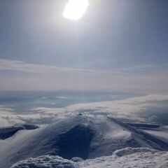 週末に登山をしましょう。