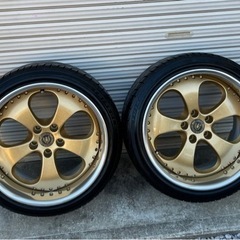 ENKEI エンケイ ABC EXCLUSIVE 18×10.5JJ ＋22 2本 の通販はau PAY 