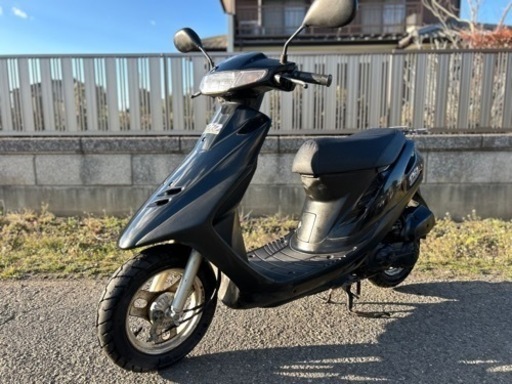ディオ快速2スト！AF27型☆セルモーター・バッテリー・プラグ・シートなど新品交換^_^色々整備で快調です☆50cc原付スクーター☆