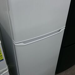 （ハイアール）　2ドア冷蔵庫130L　２０２１年製　JR-N130A　48ｃｍ幅　　単身向け　　高く買取るゾウ八幡東店 ハイアール） 2ドア冷蔵庫130L 2021年製 JR-N130A 48cm幅 単身