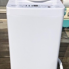 【取引決定】2020年式 5.5kg Hisense 洗濯機 H...