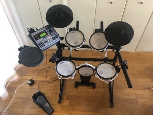 Roland V-Drums TD-8 電子ドラム（取説あり）
