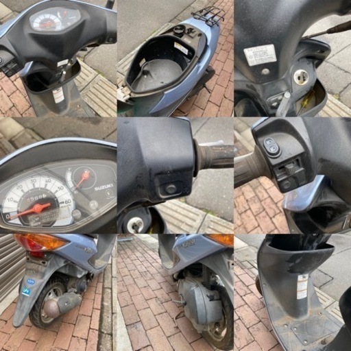 早い物勝ち最終値下げ】バイク スズキ アドレスV50G 実働 スズキ（車体