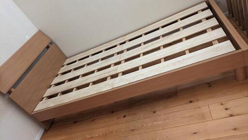 【配送します！】家具 シングルベッド マットレス付き