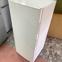 配送無料　保証付き　2021年製/冷蔵庫・冷凍庫 JR118ML01WH [ホワイト]/全定格内容積118L