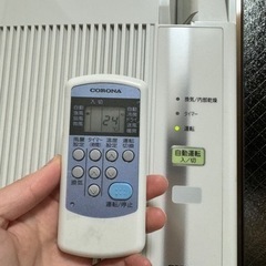 ウインドウエアコン/窓用エアコン/ヒーター/冷暖房-CASIO【美品 