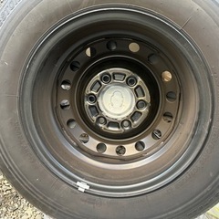 195/80R/15 ハイエース ノーマルタイヤ 夏タイヤ 純正 ホイールセット