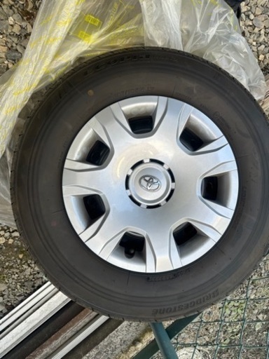 195/80R/15 ハイエース ノーマルタイヤ 夏タイヤ 純正 ホイールセット