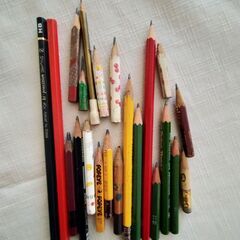 使いかけの鉛筆