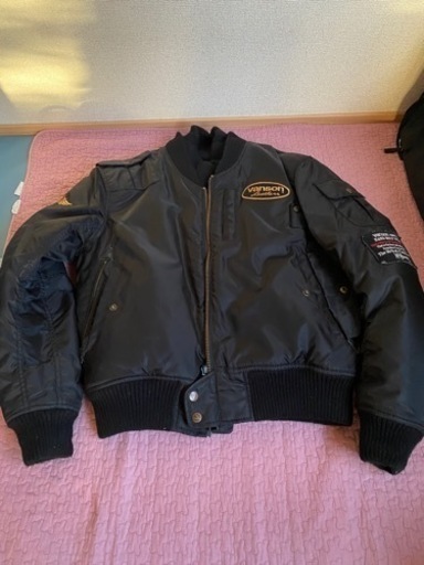 （お引渡し先決定済）VANSON ライダースジャケット
