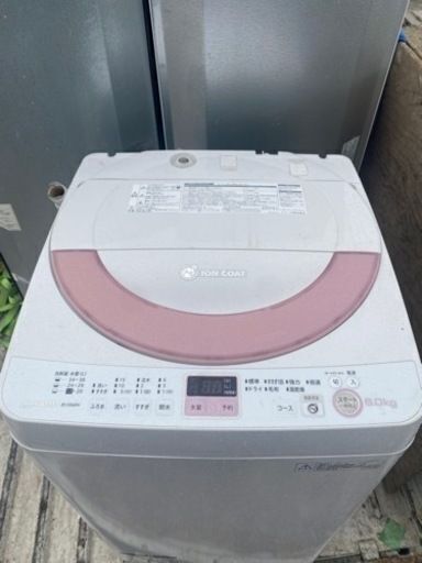 送料無料・設置無料サービス有り】洗濯機 SHARP ES-GE60N-P 中古 送料無料・設置無料サービス有り】洗濯機 SHARP ES-GE60N-P 中古