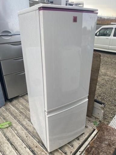 福岡市内配送無料　167L シャープ ２ドア冷凍冷蔵庫 SJ-17E1-KP