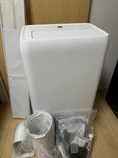 工事不要　冷暖房兼用 アイリスオーヤマ  ポータブルクーラー  IPA-2821GH-W
