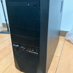 ガレリア デスクトップ ゲーミングPC 電源ケーブルのみ付属 G...