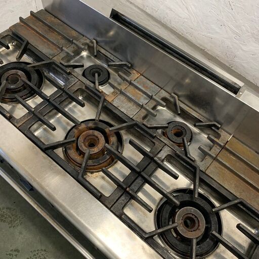 フジマック ガスレンジ 内管式 応用タイプ LPガス プロパンガス ガス 