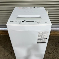 TOSHIBA 洗濯機　4.5kg お譲りします！　配送可能