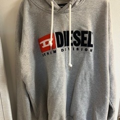 DIESEL パーカー Mサイズ　グレー系