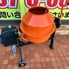 極美品　シンセイ　電動ミキサーSS100-3 ドラム容量63L ...