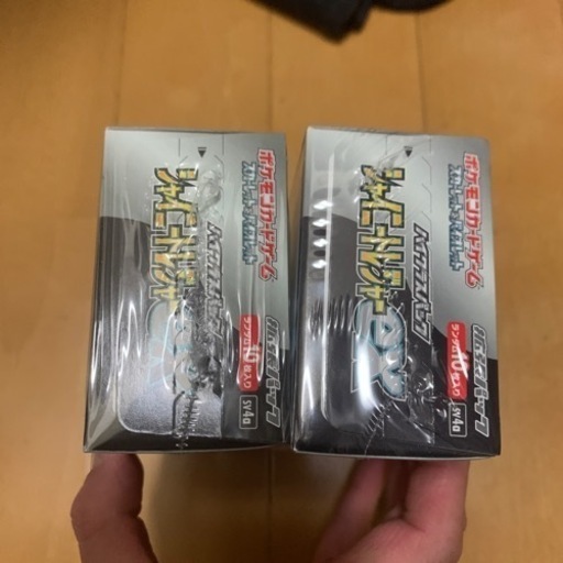 希少初期ダンボール開封・新品】シャイニートレジャーex 2BOX