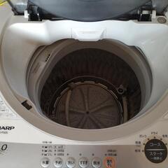 ②再出品　(問合せ中あり)　洗濯機　シャープ　ESーF505ーH...