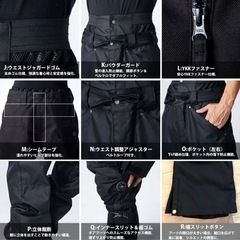 MTU スノボウェア 上下