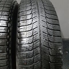 MICHELIN AGILIS X-ICE 195/80R15LT 107/105R 15インチ スタッドレス 4本 21年製 ハイエース キャラバン等　(TE312) 